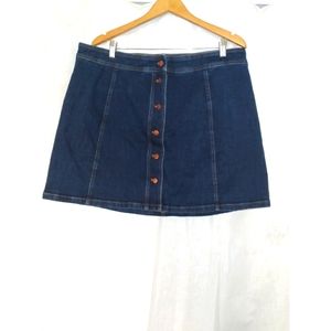 Madewell denim skirt